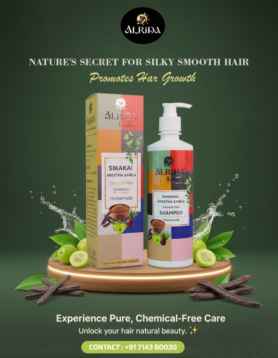 Ayurvedic Herbal Hair Cleanser Shampoo for Strong & Silky Hair